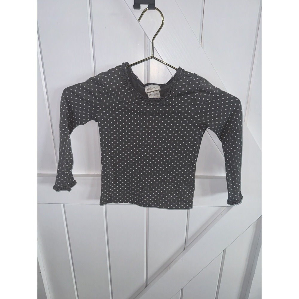 Matilda‎ Jane SZ 4 Top Polka Dot Long Sleeve
